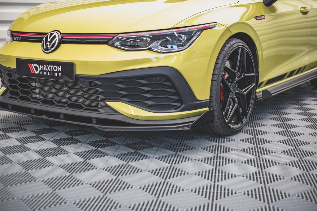 Prelungire splitter bara fata si flapsuri Volkswagen Golf 8 GTI Clubsport 2020- v17 - Maxton Design