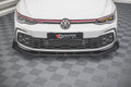 Prelungire splitter bara fata si flapsuri Volkswagen Golf 8 GTI 2020- v9 - Maxton Design