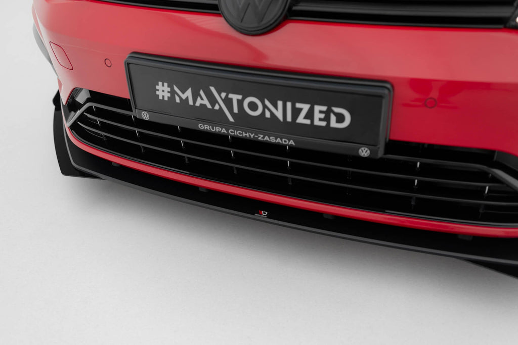 Prelungire splitter bara fata si flapsuri Volkswagen Golf 7 R Facelift 2017-2020 v17 - Maxton Design