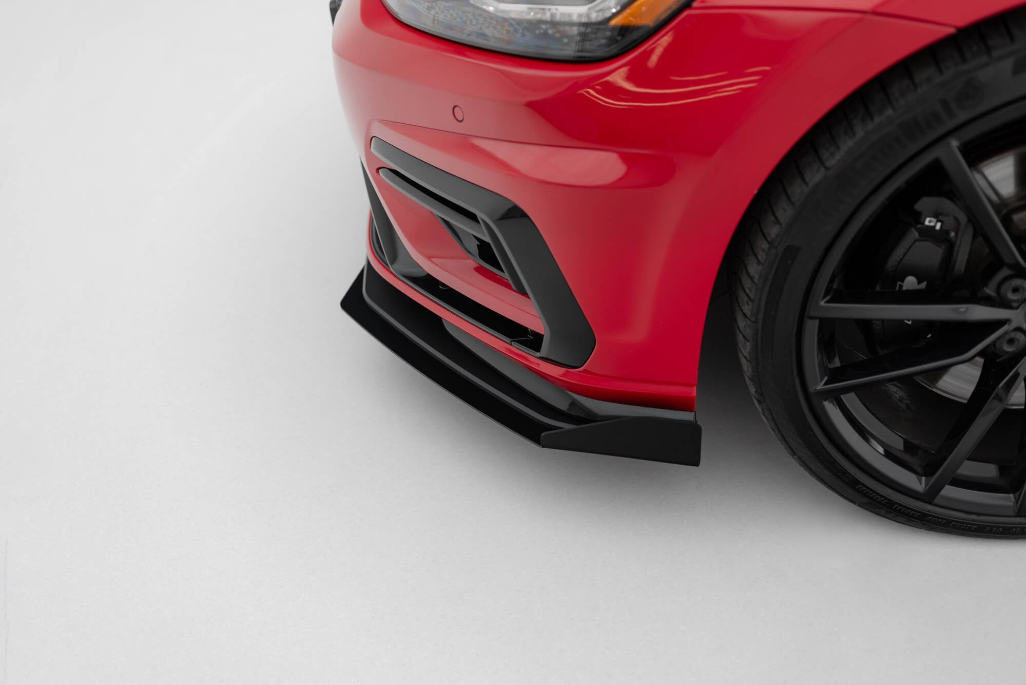 Prelungire splitter bara fata si flapsuri Volkswagen Golf 7 R Facelift 2017-2020 v17 - Maxton Design