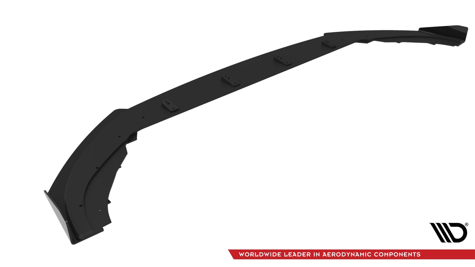 Prelungire splitter bara fata si flapsuri Volkswagen Polo GTI Mk6 Facelift 2021- v21 - Maxton Design