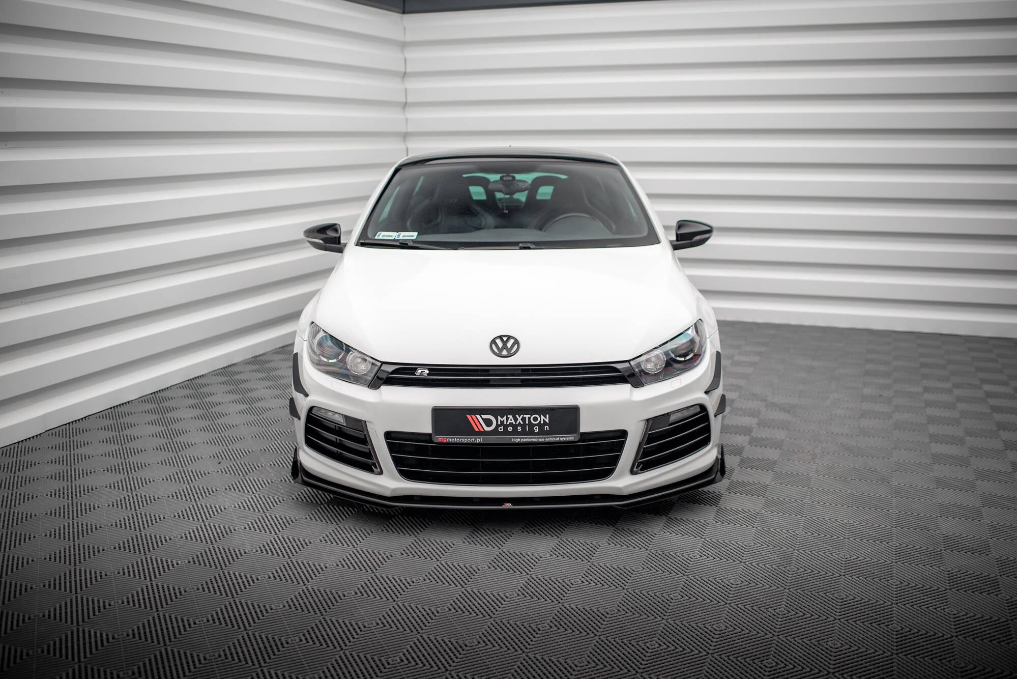 Prelungire splitter bara fata si flapsuri Volkswagen Scirocco R Mk3 2008-2014 v11 - Maxton Design