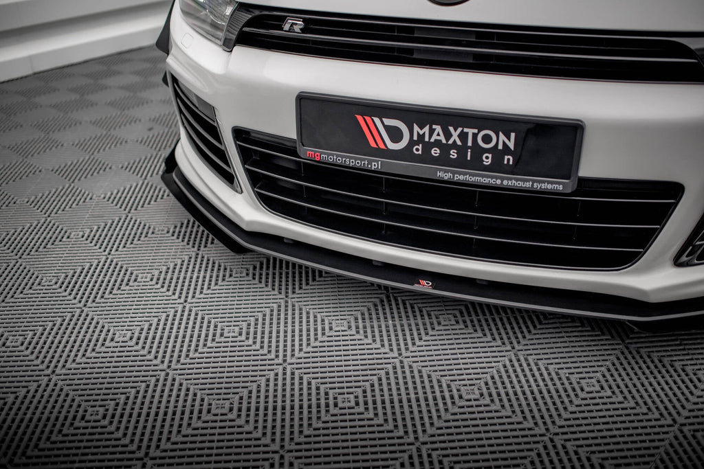 Prelungire splitter bara fata si flapsuri Volkswagen Scirocco R Mk3 2008-2014 v11 - Maxton Design