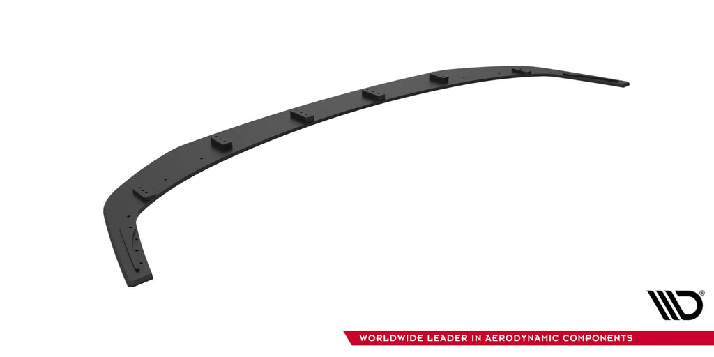 Prelungire splitter bara fata Mitsubishi Lancer EVO X 2007-2015 v6 - Maxton Design