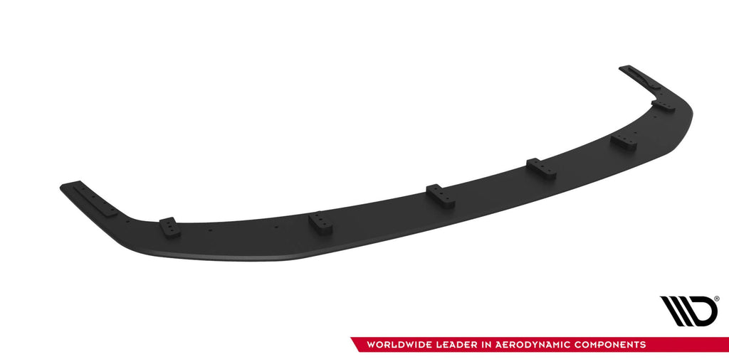 Prelungire splitter bara fata Mitsubishi Lancer EVO X 2007-2015 v6 - Maxton Design
