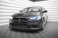 Prelungire splitter bara fata Mitsubishi Lancer EVO X 2007-2015 v6 - Maxton Design