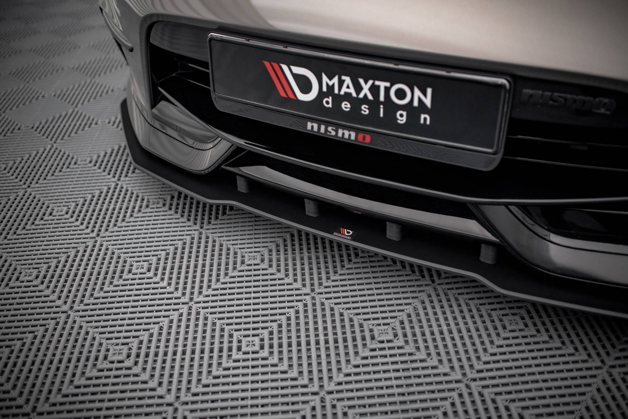Prelungire splitter bara fata Nissan 370Z Nismo Facelift 2014-2020 v4 - Maxton Design