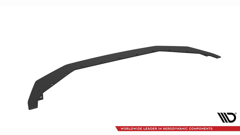 Prelungire splitter bara fata Nissan GTR R35 Facelift 2016-2022 v6 - Maxton Design