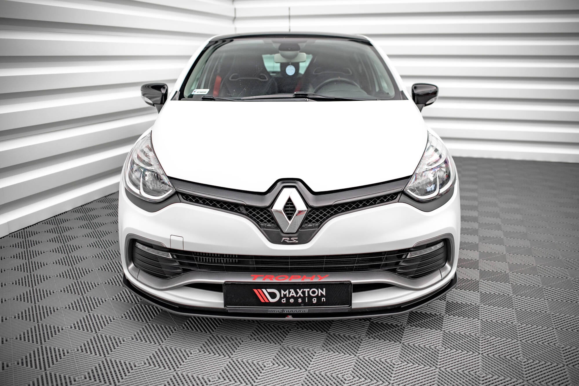 Prelungire splitter bara fata Renault Clio RS Mk4 2013-2019 v6 - Maxton Design