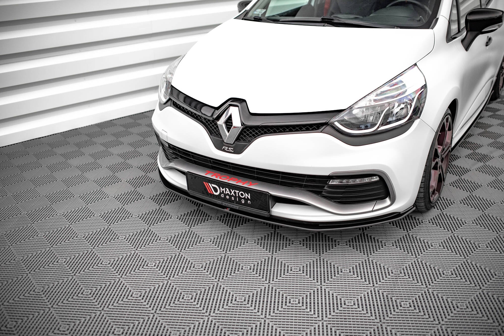Prelungire splitter bara fata Renault Clio RS Mk4 2013-2019 v6 - Maxton Design