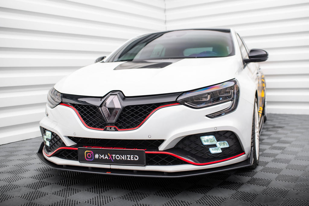 Prelungire splitter bara fata Renault Megane RS Mk4 2018-2020 v9 - Maxton Design