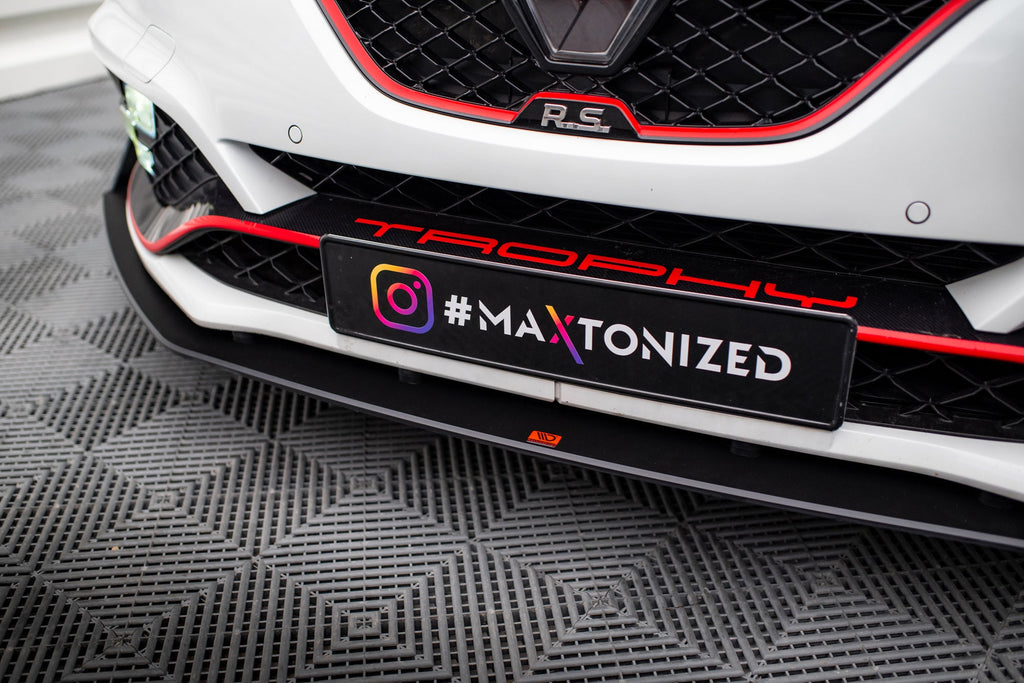 Prelungire splitter bara fata Renault Megane RS Mk4 2018-2020 v9 - Maxton Design