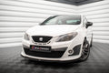 Prelungire splitter bara fata Seat Ibiza Sport Coupe Mk4 2008-2012 v2 - Maxton Design