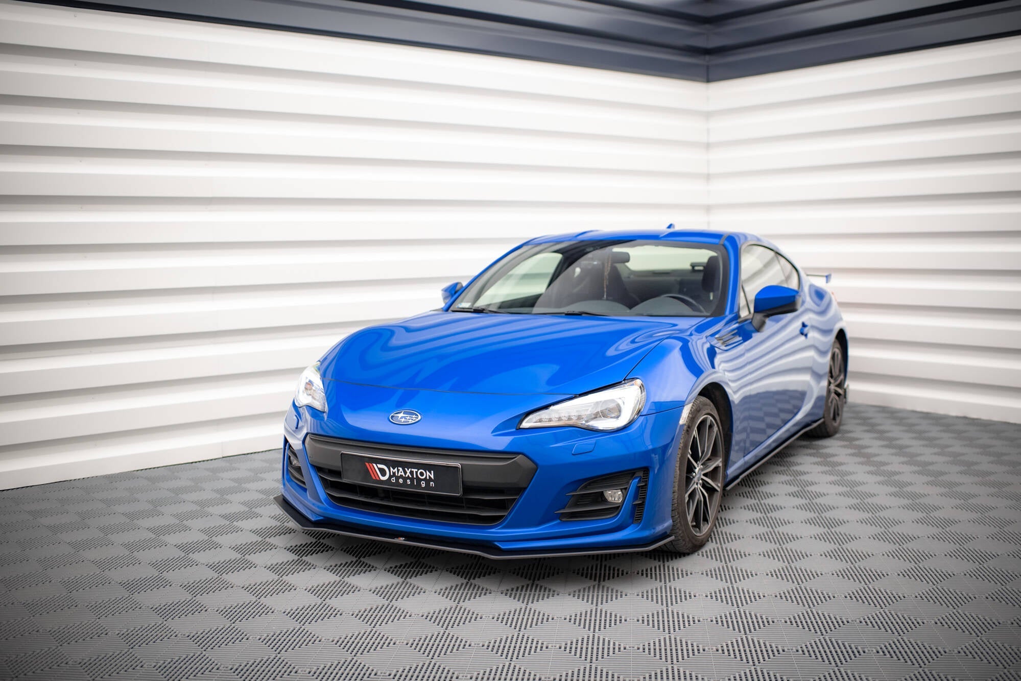 Prelungire splitter bara fata Subaru BRZ Mk1 Facelift 2017-2020 v9 - Maxton Design