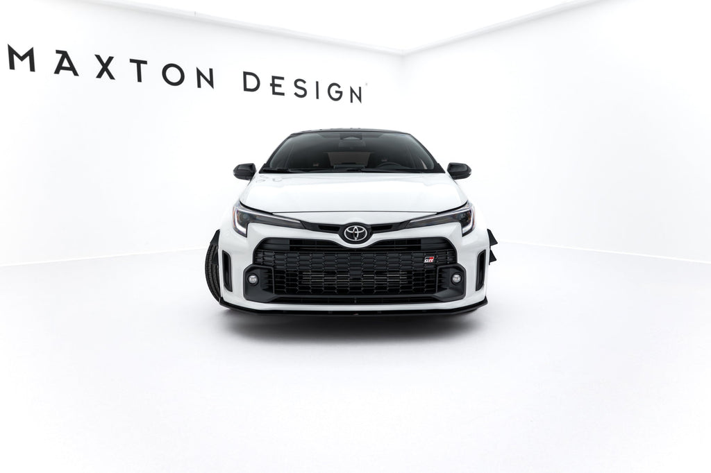 Prelungire splitter bara fata Toyota GR Corolla Mk12 2022-2024 v3 - Maxton Design