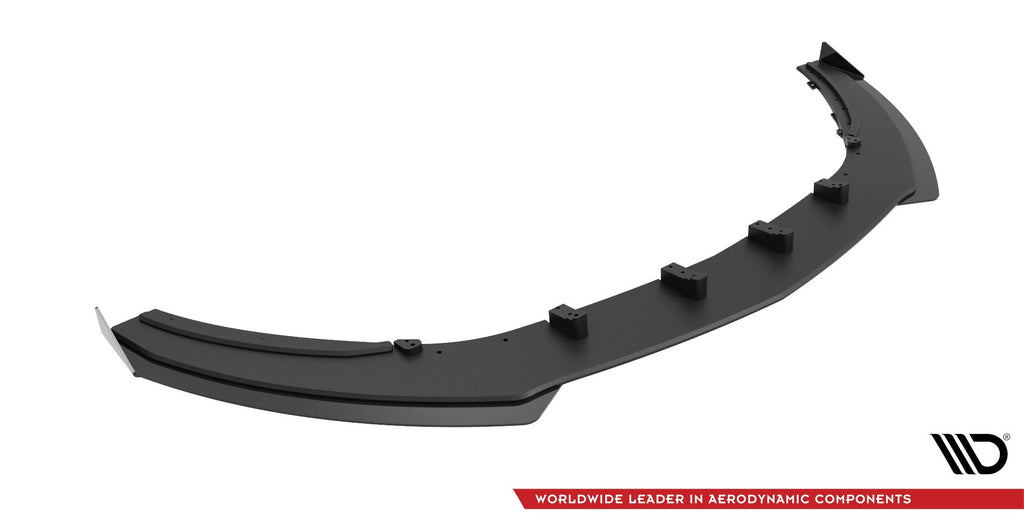 Prelungire splitter bara fata si flapsuri Opel Astra J GTC OPC-Line 2011-2018 v9 - Maxton Design