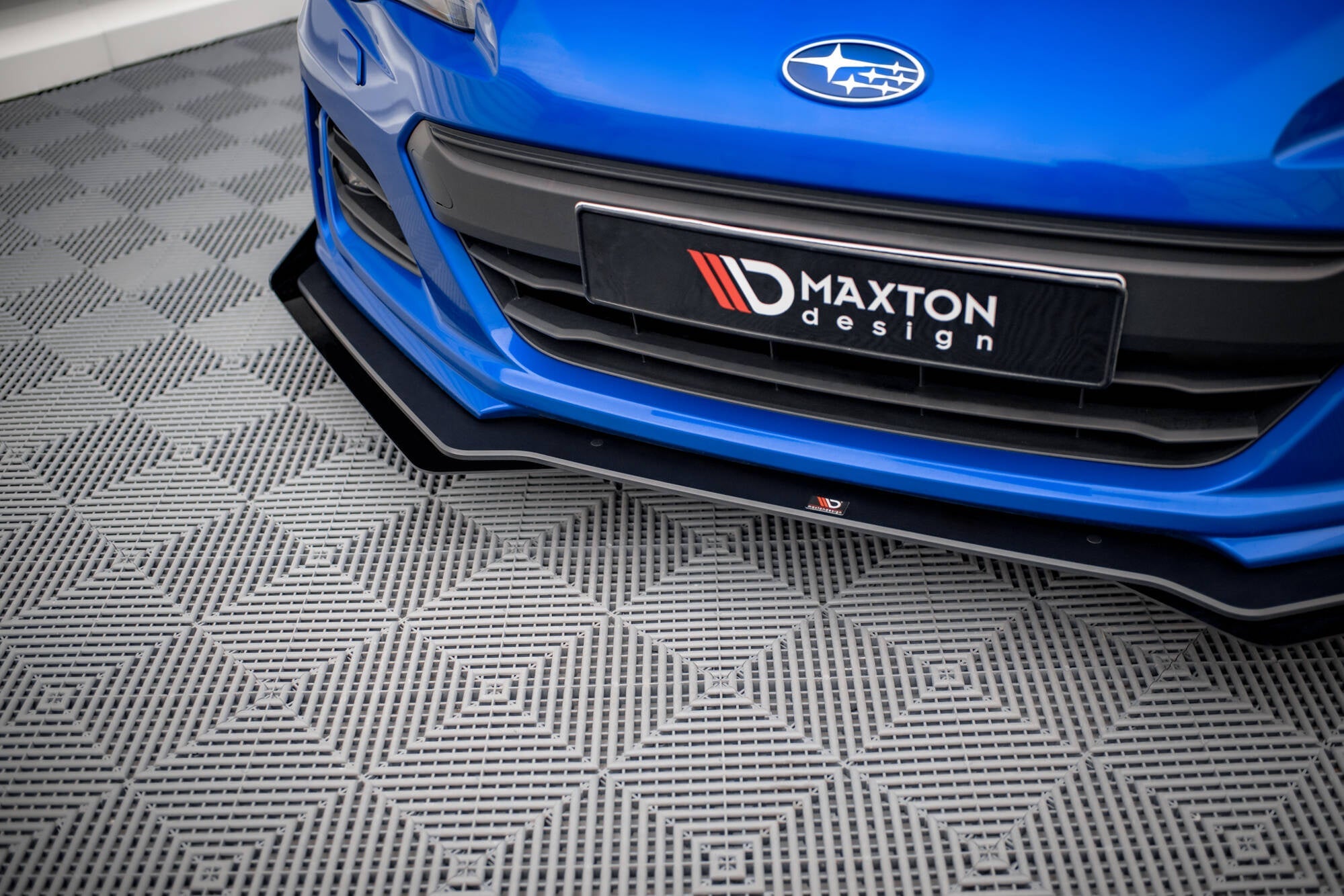 Prelungire splitter bara fata si flapsuri Subaru BRZ Mk1 Facelift 2017-2020 v10 - Maxton Design