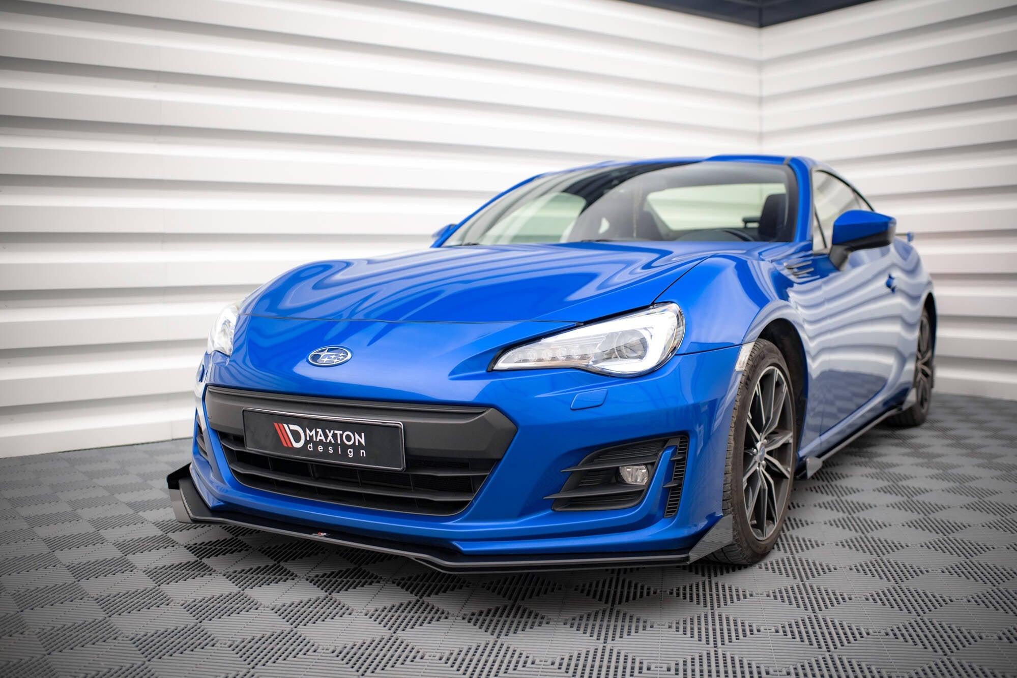 Prelungire splitter bara fata si flapsuri Subaru BRZ Mk1 Facelift 2017-2020 v10 - Maxton Design