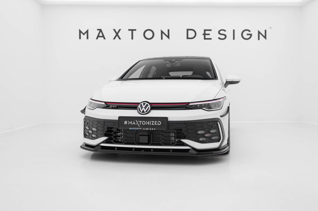 Prelungire splitter bara fata Volkswagen Golf GTI / GTE / R-Line Mk8 Facelift 2024- v39 - Maxton Design