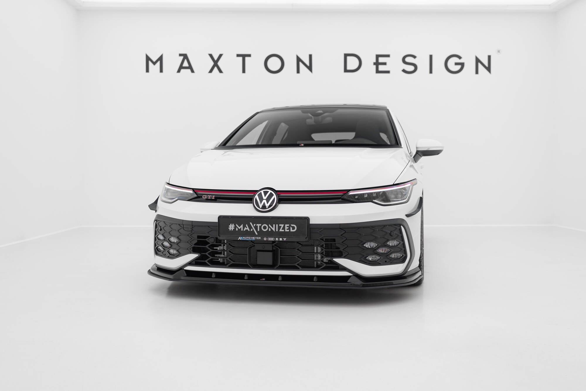 Prelungire splitter bara fata Volkswagen Golf GTI / GTE / R-Line Mk8 Facelift 2024- v39 - Maxton Design