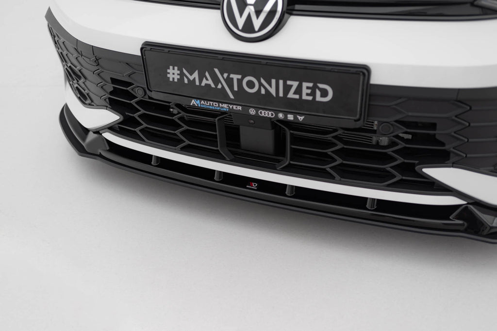 Prelungire splitter bara fata Volkswagen Golf GTI / GTE / R-Line Mk8 Facelift 2024- v39 - Maxton Design