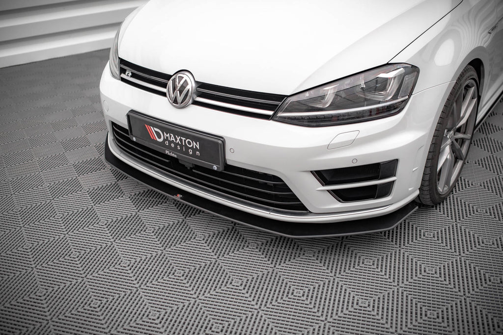 Prelungire splitter bara fata Volkswagen Golf 7 R 2013-2016 v28 - Maxton Design