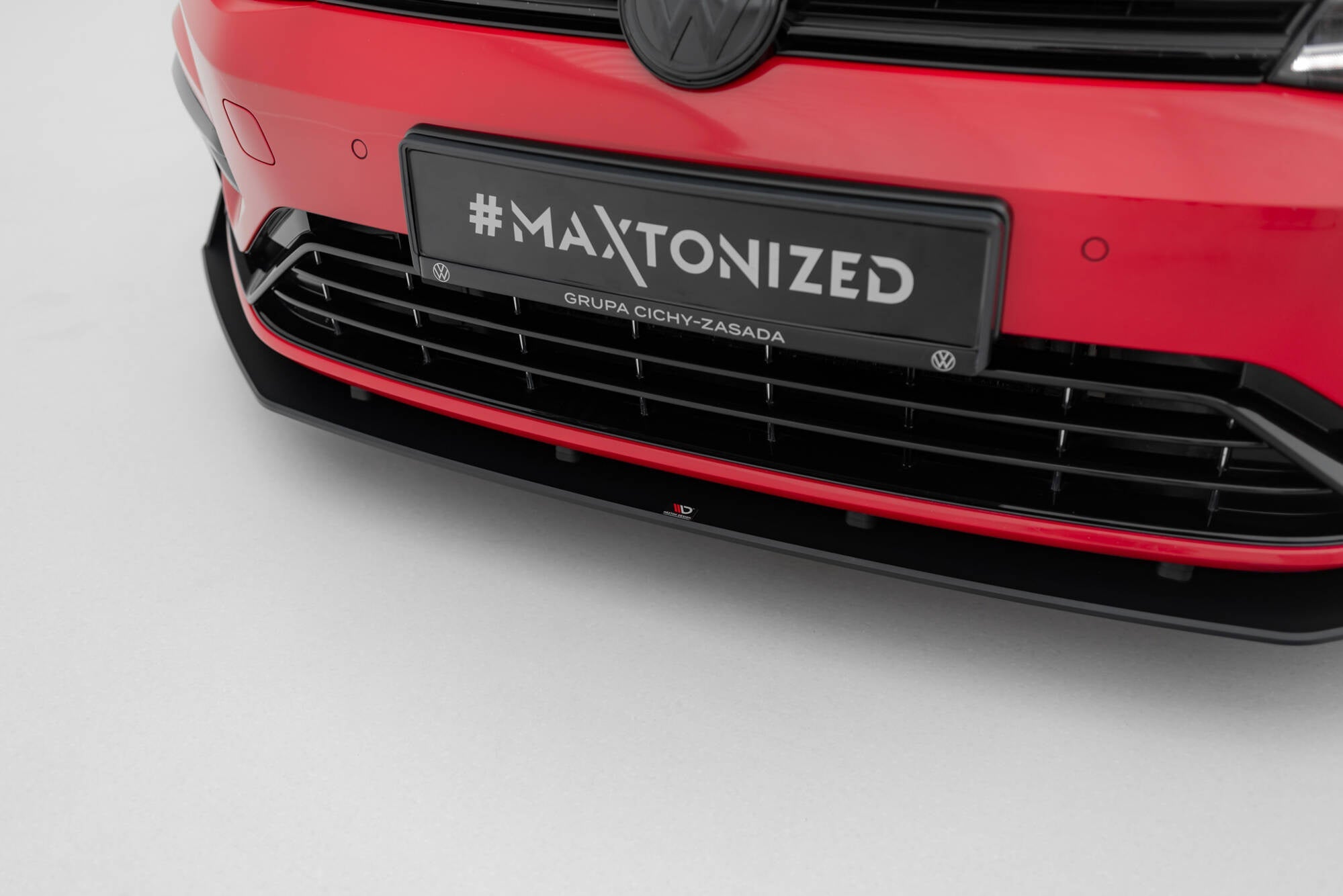Prelungire splitter bara fata Volkswagen Golf 7 R Facelift 2017-2020 v18 - Maxton Design