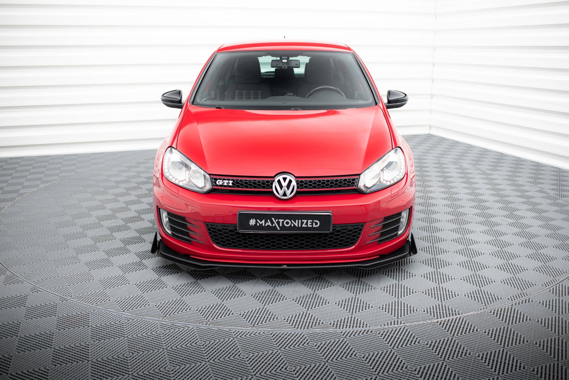 Prelungire splitter bara fata si flapsuri Volkswagen Golf GTI Mk6 2008-2012 v11 - Maxton Design
