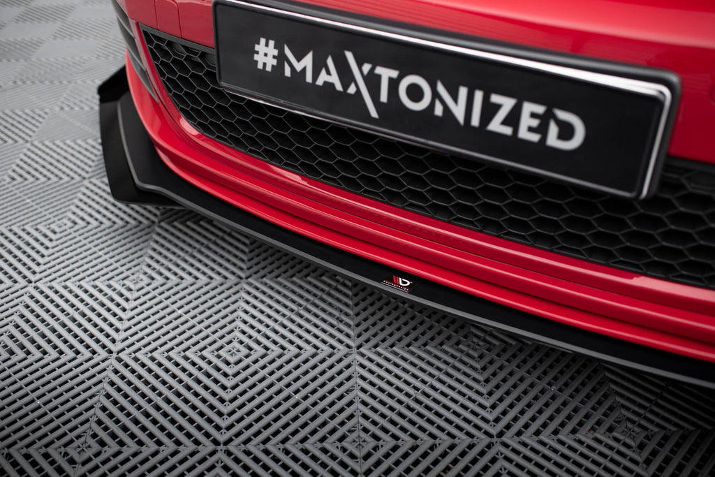 Prelungire splitter bara fata si flapsuri Volkswagen Golf GTI Mk6 2008-2012 v11 - Maxton Design