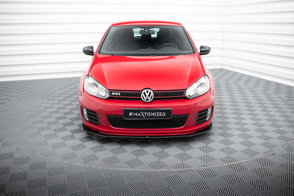 Prelungire splitter bara fata Volkswagen Golf GTI Mk6 2008-2012 v10 - Maxton Design