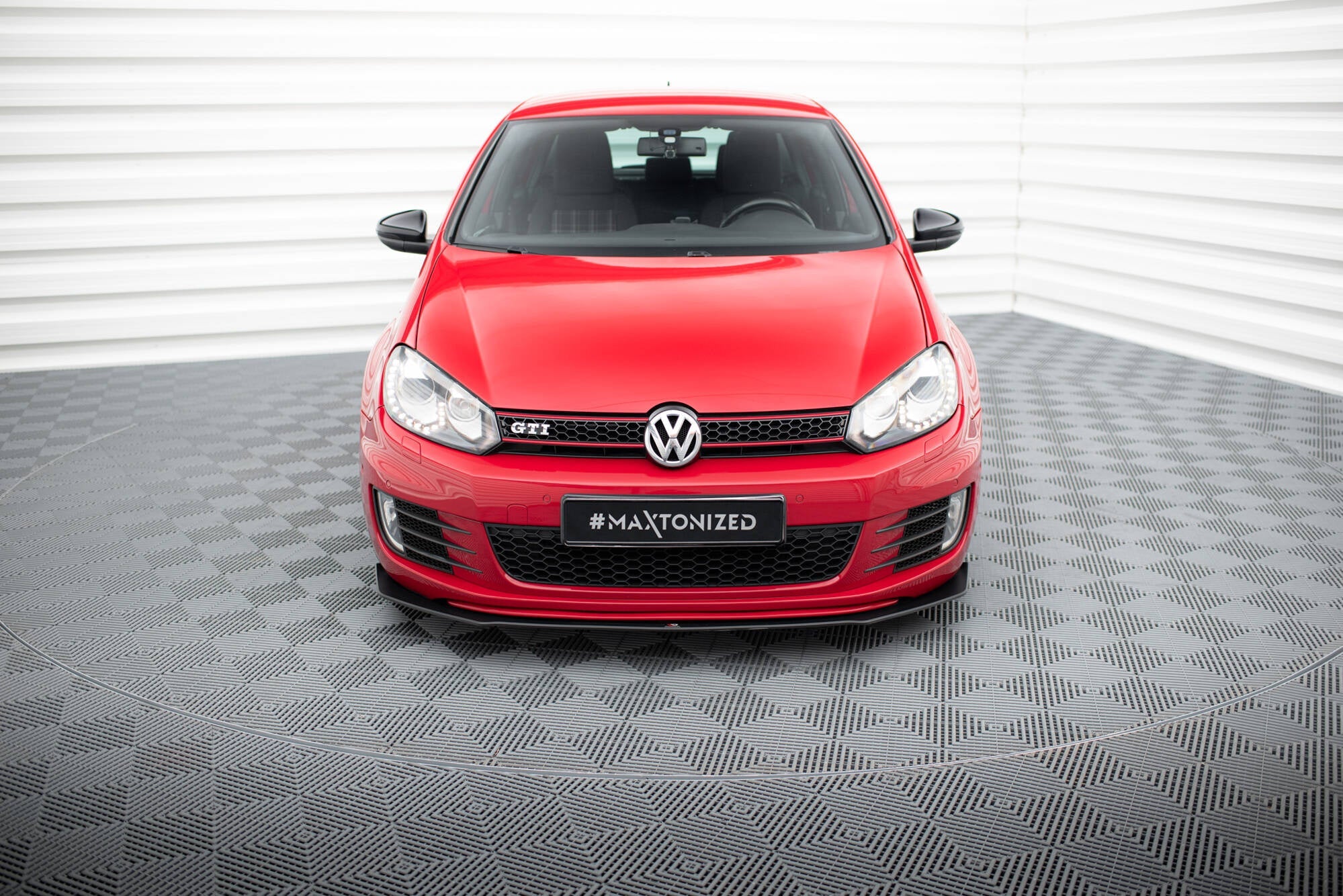 Prelungire splitter bara fata Volkswagen Golf GTI Mk6 2008-2012 v10 - Maxton Design