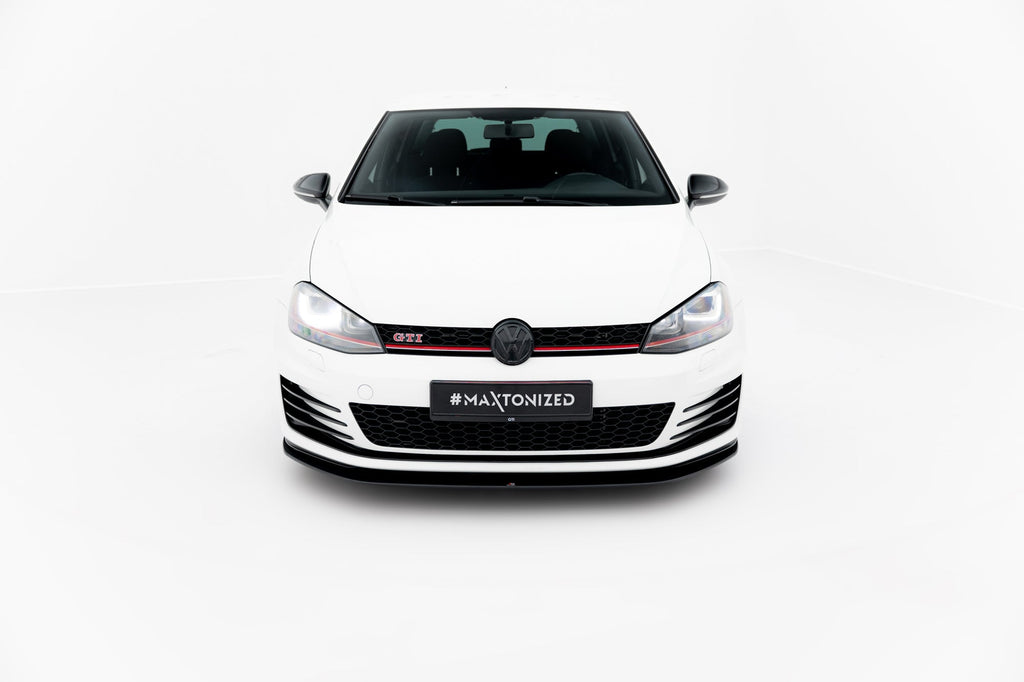 Prelungire splitter bara fata Volkswagen Golf 7 Gti 2013-2016 v24 - Maxton Design