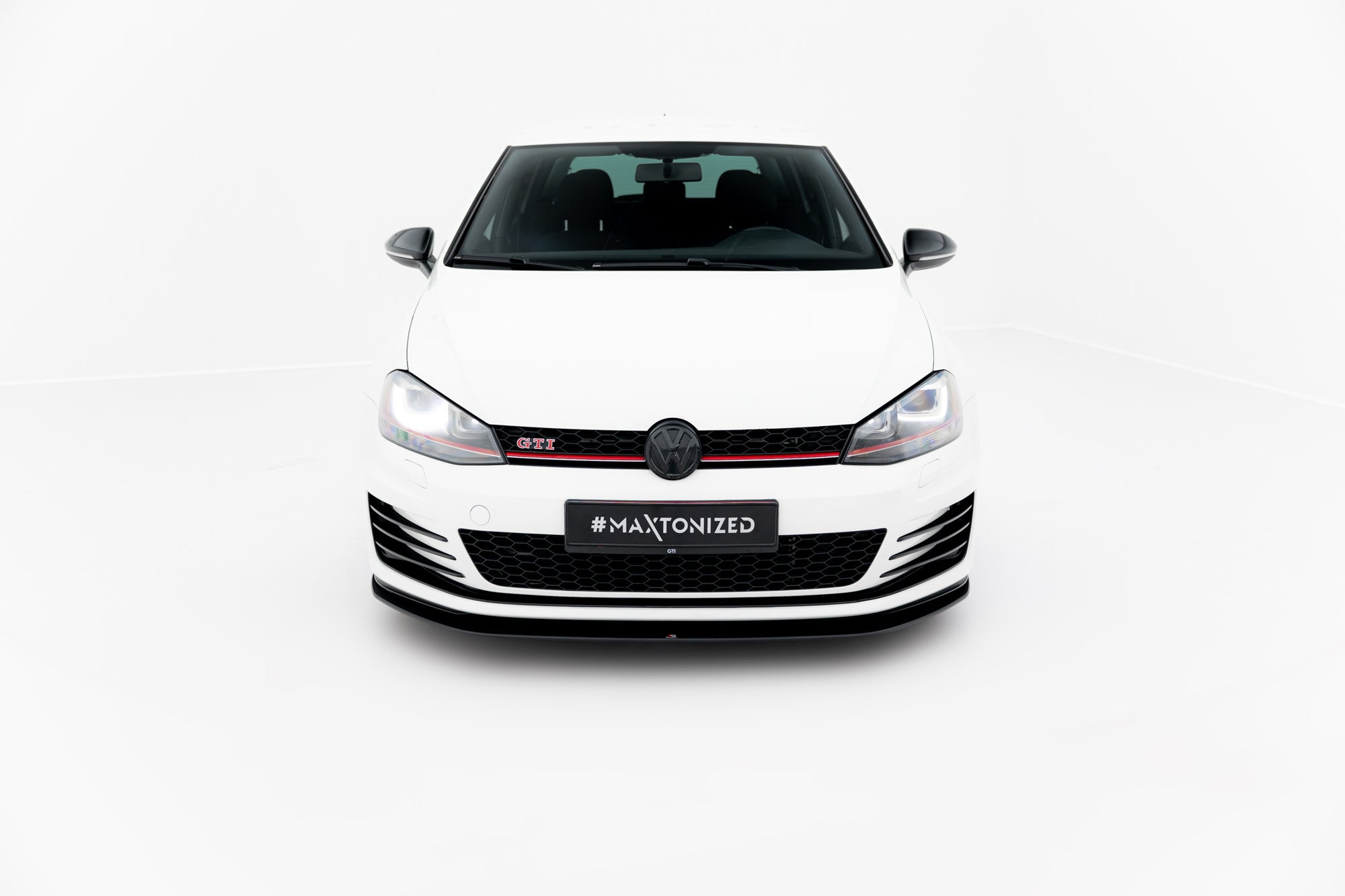 Prelungire splitter bara fata Volkswagen Golf 7 Gti 2013-2016 v24 - Maxton Design