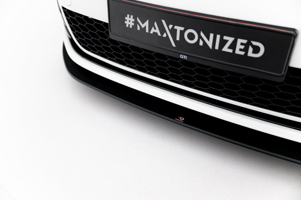 Prelungire splitter bara fata Volkswagen Golf 7 Gti 2013-2016 v24 - Maxton Design