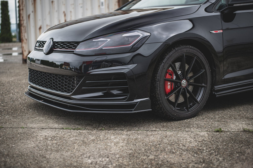 Prelungire splitter bara fata Volkswagen Golf 7 GTI TCR 2013-2016 v2 - Maxton Design