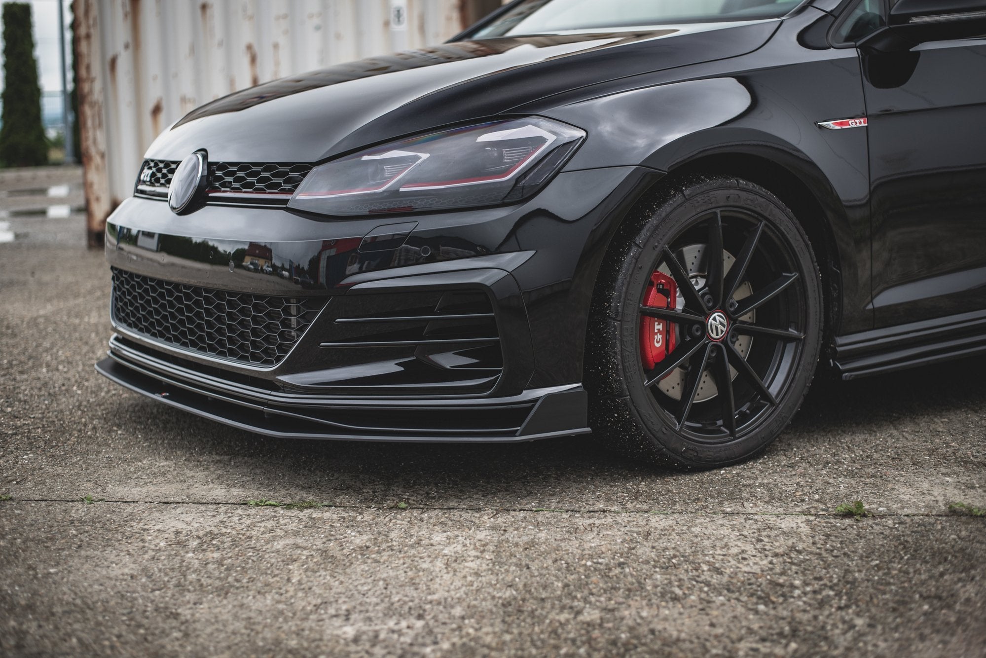 Prelungire splitter bara fata Volkswagen Golf 7 GTI TCR 2013-2016 v2 - Maxton Design