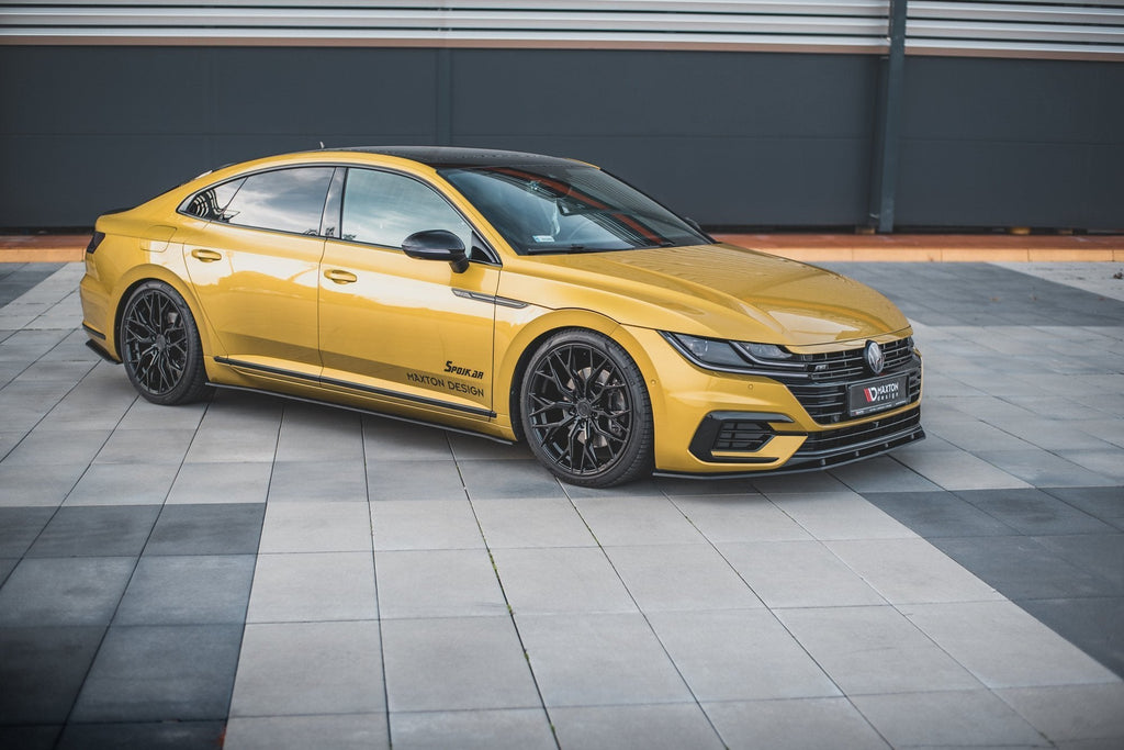 Prelungire splitter bara fata Volkswagen Arteon R-Line 2017- v4 - Maxton Design