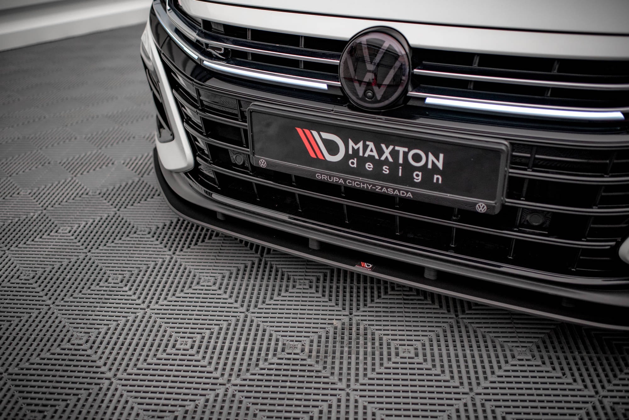 Prelungire splitter bara fata Volkswagen Arteon R 2020- v14 - Maxton Design