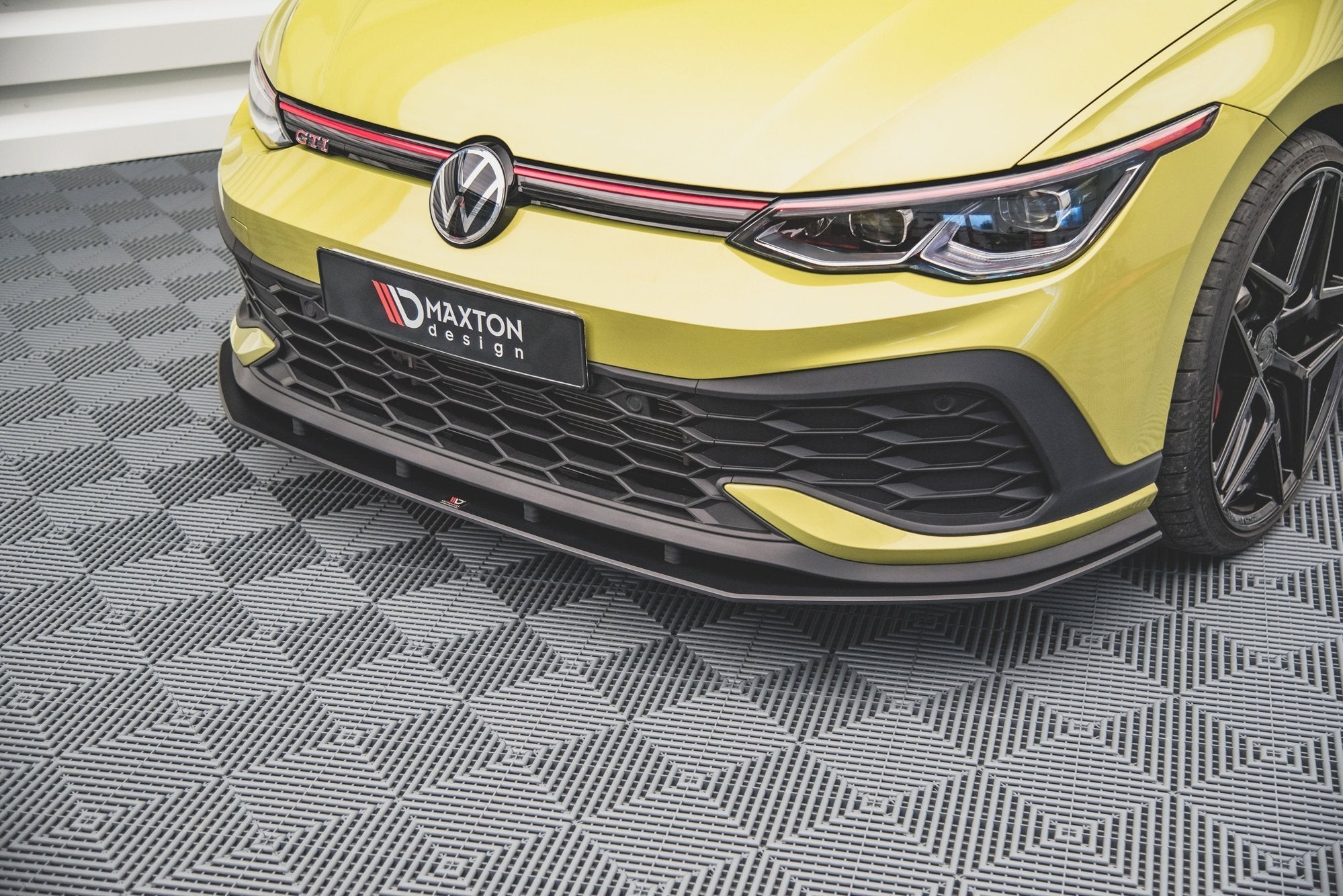 Prelungire splitter bara fata Volkswagen Golf 8 GTI Clubsport 2020- v16 - Maxton Design
