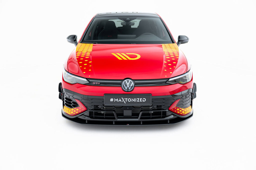Prelungire splitter bara fata Volkswagen Golf GTI Clubsport Mk8 Facelift 2024- v44 - Maxton Design