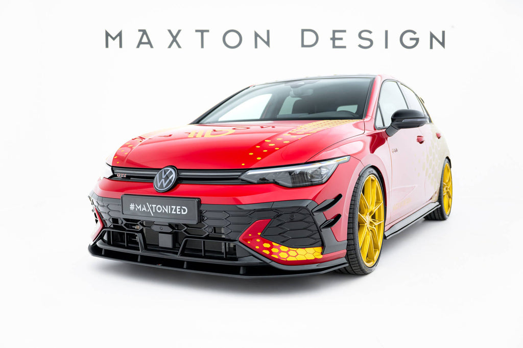 Prelungire splitter bara fata Volkswagen Golf GTI Clubsport Mk8 Facelift 2024- v44 - Maxton Design
