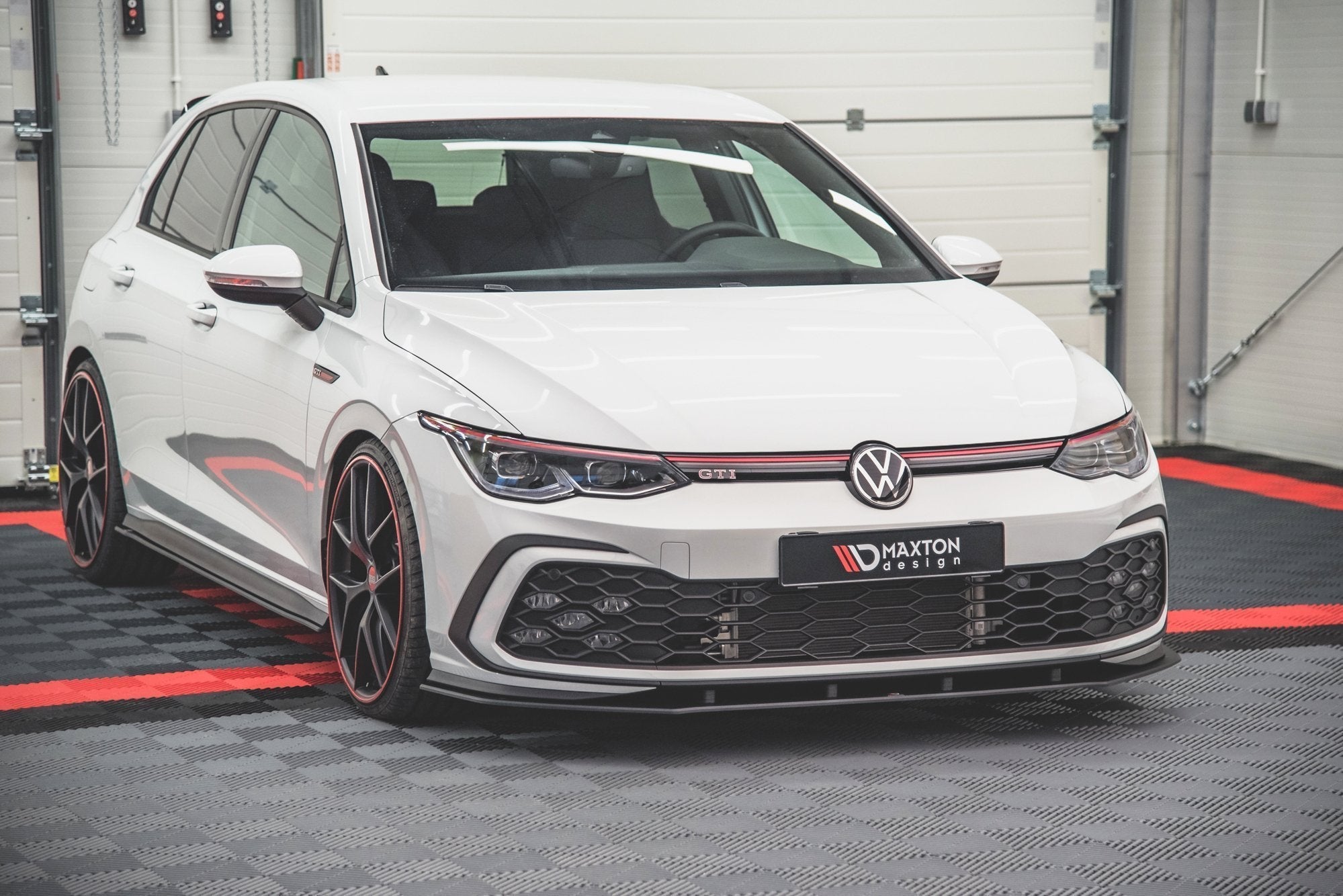Prelungire splitter bara fata Volkswagen Golf 8 GTI 2020- v11 - Maxton Design