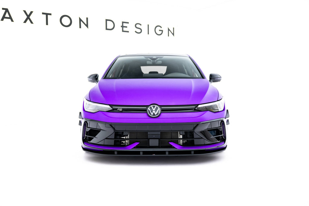 Prelungire splitter bara fata Volkswagen Golf R Mk8 Facelift 2024- v51 - Maxton Design