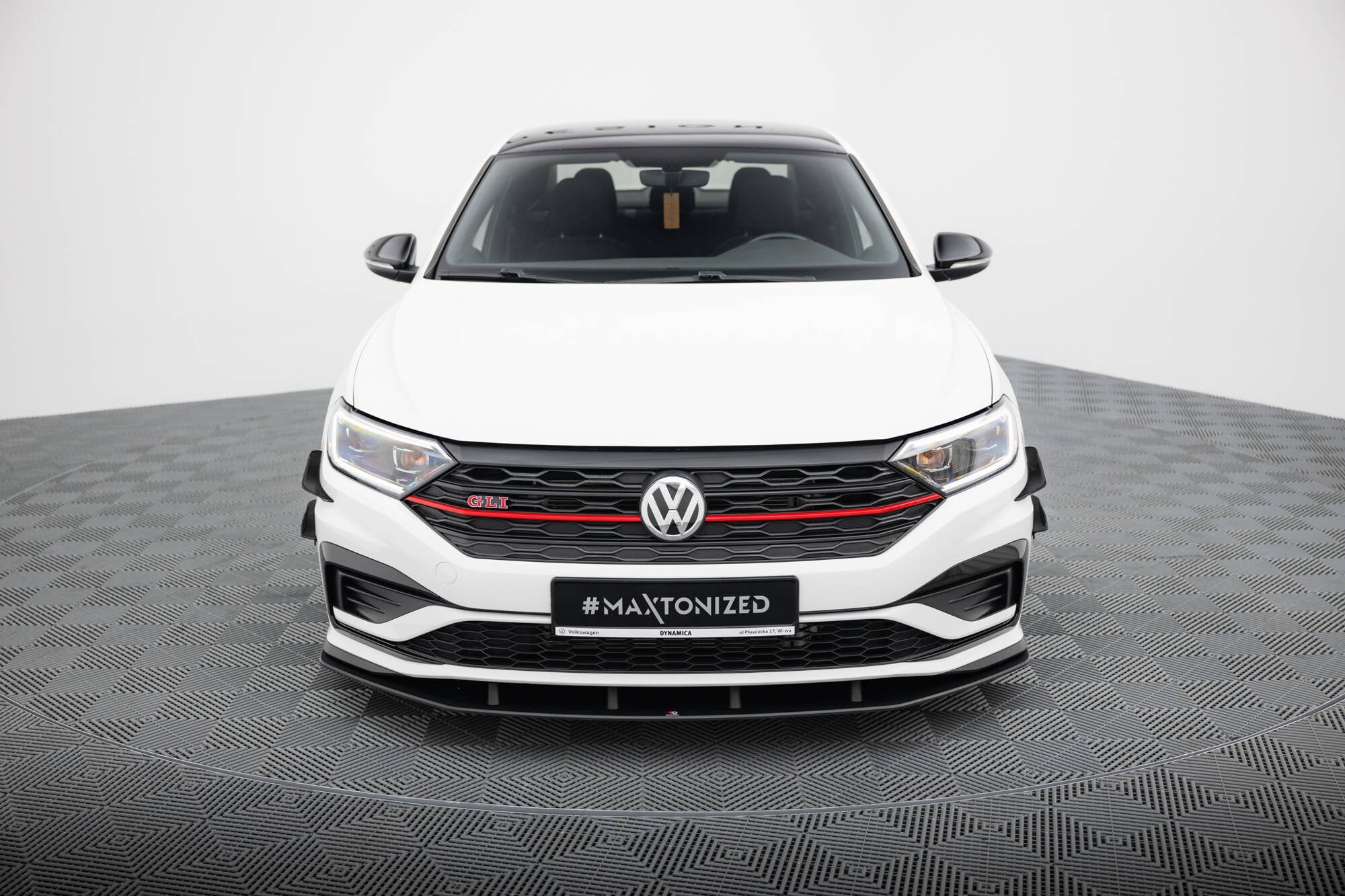 Prelungire splitter bara fata Volkswagen Jetta GLI Mk7 2018-2021 v1 - Maxton Design