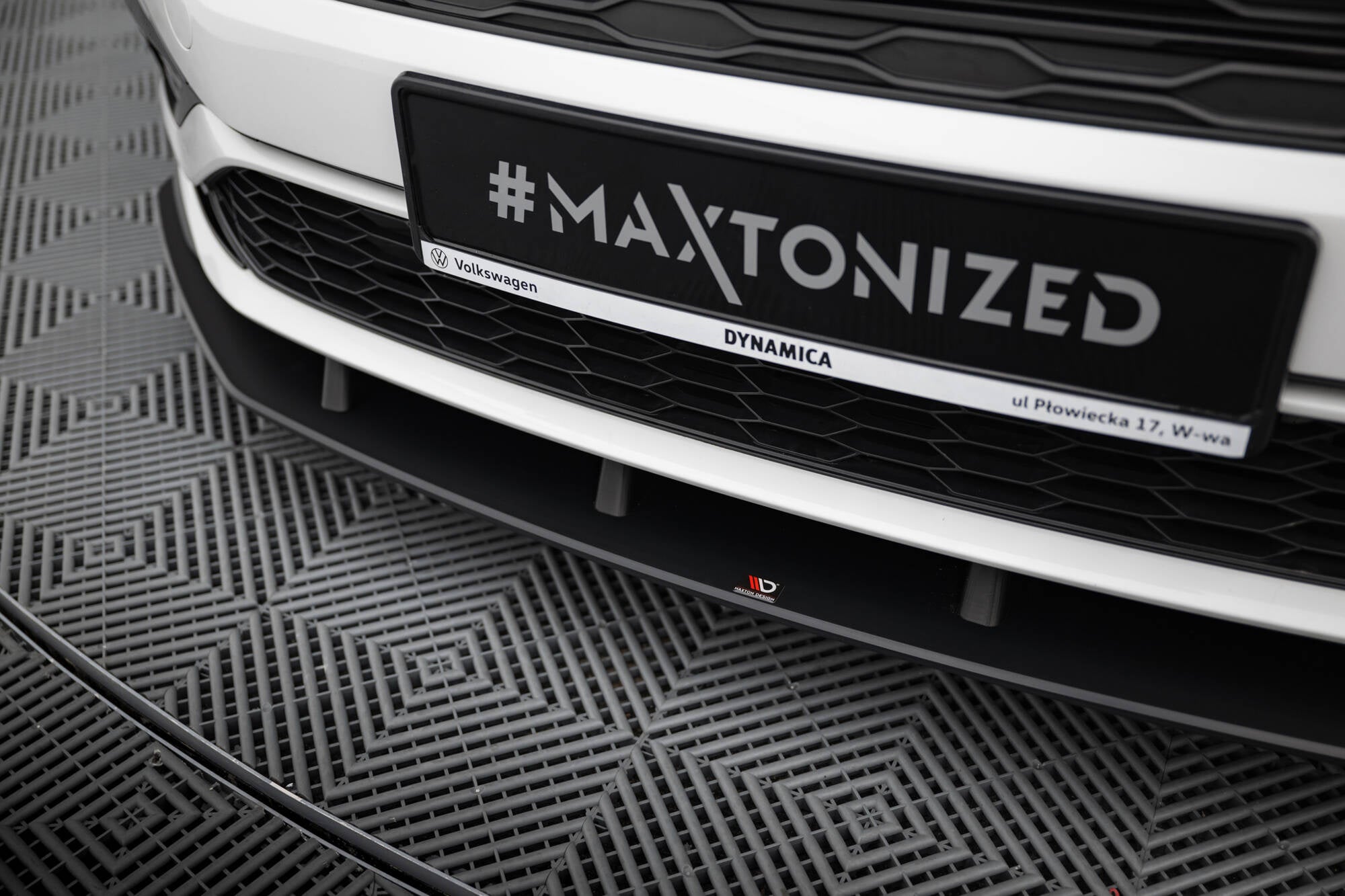 Prelungire splitter bara fata Volkswagen Jetta GLI Mk7 2018-2021 v1 - Maxton Design