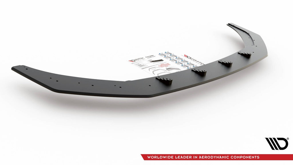 Prelungire splitter bara fata Volkswagen Polo GTI Mk6 2017- v15 - Maxton Design