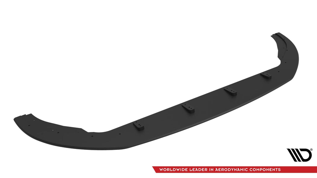 Prelungire splitter bara fata Volkswagen Polo GTI Mk6 Facelift 2021- v20 - Maxton Design