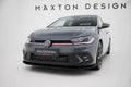 Prelungire splitter bara fata Volkswagen Polo GTI Mk6 Facelift 2021- v20 - Maxton Design