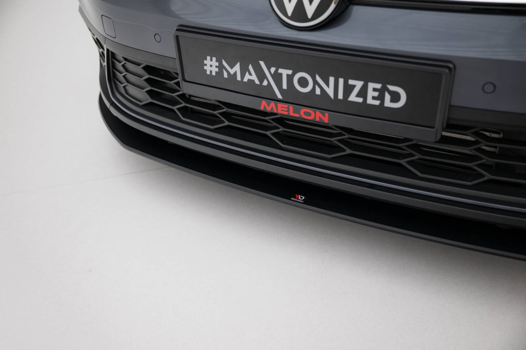 Prelungire splitter bara fata Volkswagen Polo GTI Mk6 Facelift 2021- v20 - Maxton Design