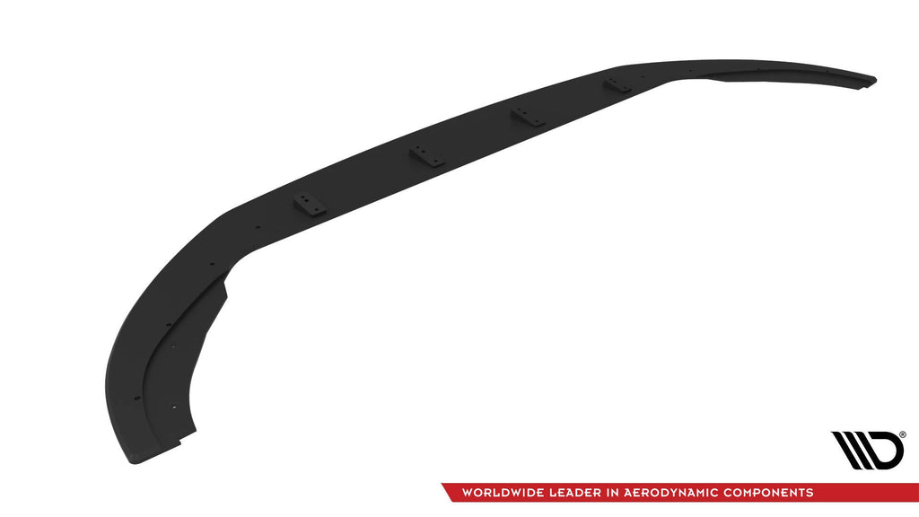 Prelungire splitter bara fata Volkswagen Polo GTI Mk6 Facelift 2021- v20 - Maxton Design